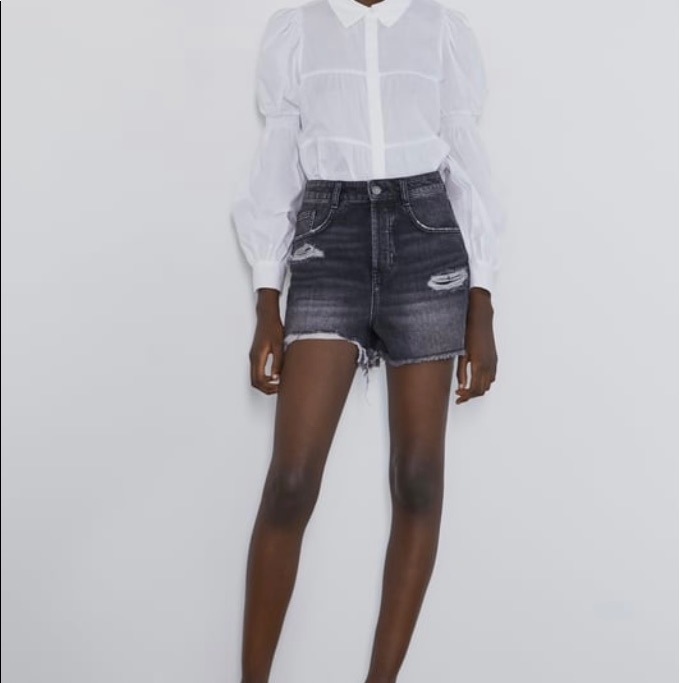 Nwt Ripped Denim Shorts